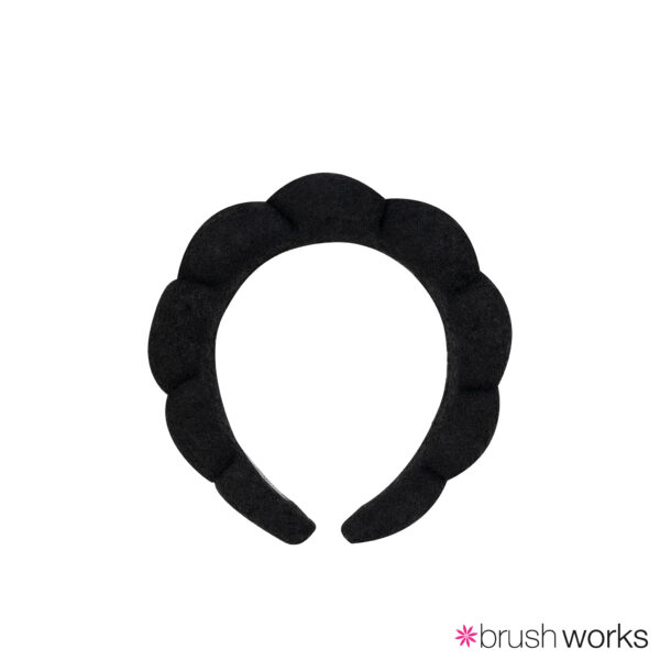 Brushworks Black Cloud Headband — alternate view