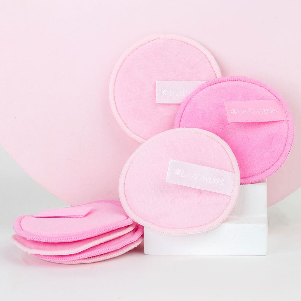 Reusable microfibre cleansing pads