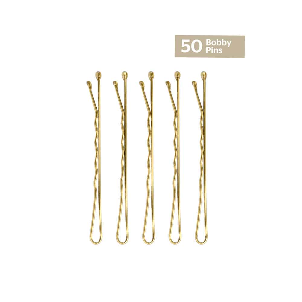 Brushworks Blonde Bobby Pins – 50 Pieces - image 6