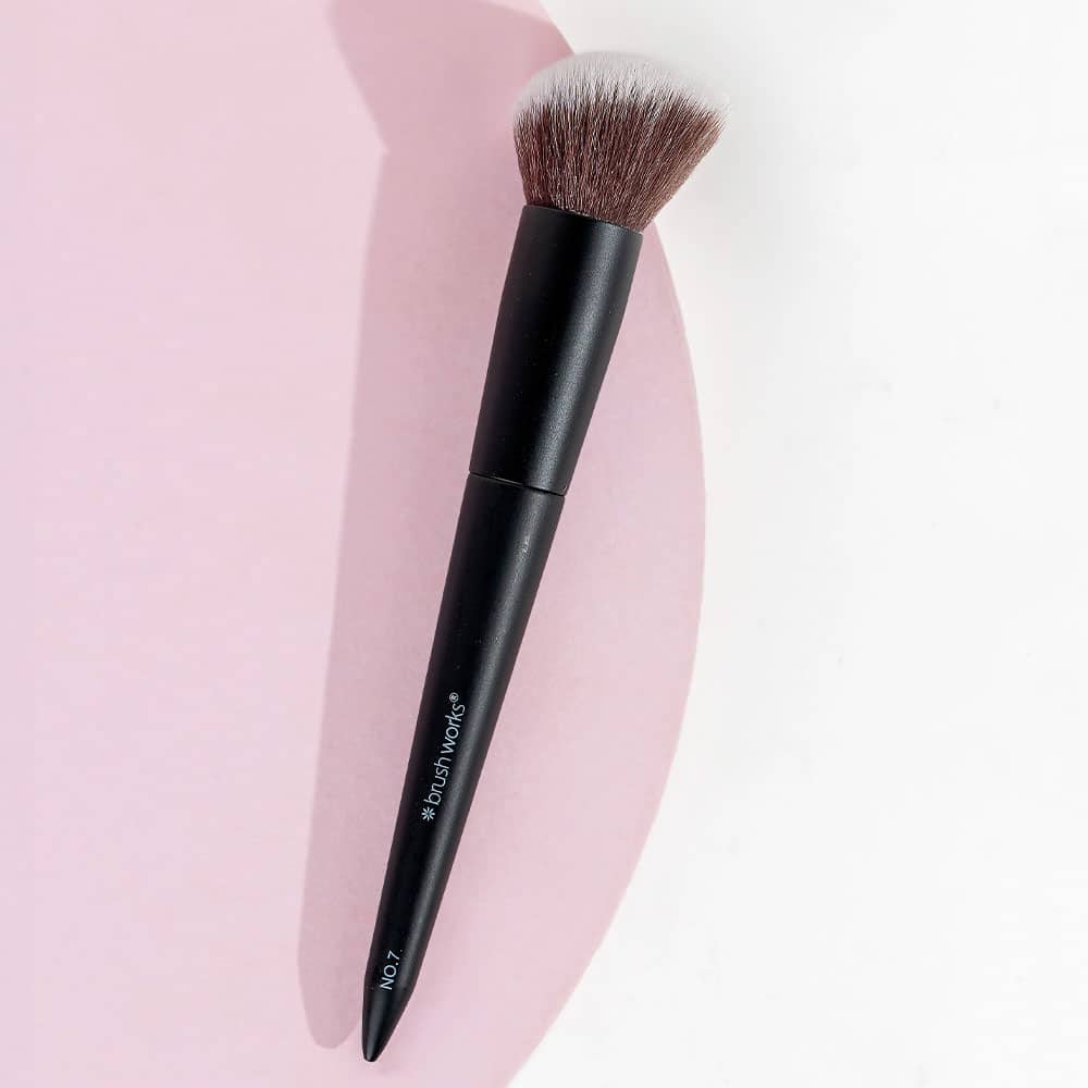 Brushworks No. 7 Angled Blush Brush - image 4