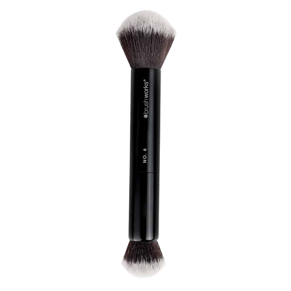 Brushworks No. 6 Double Ended Powder and Buff Brush - image 6