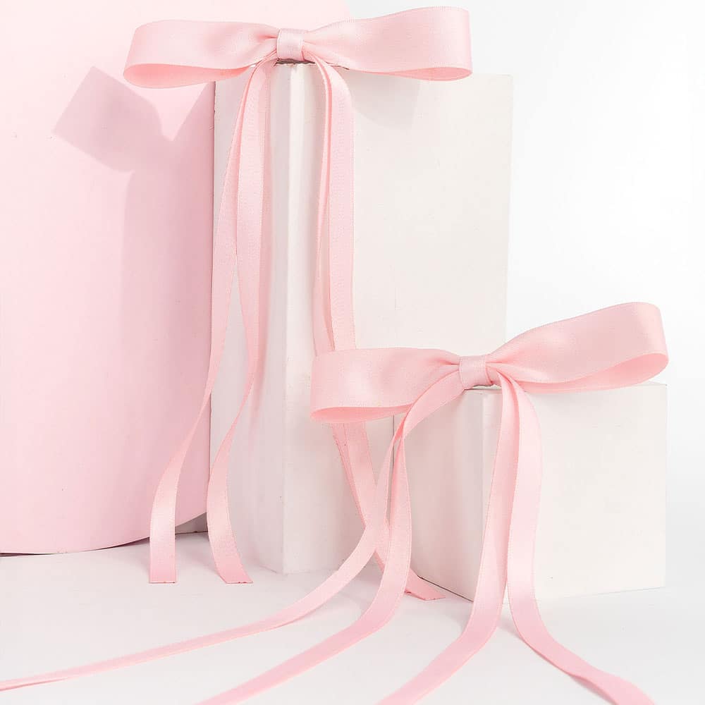 Brushworks Satin Hair Bow Duo – Pink - image 4