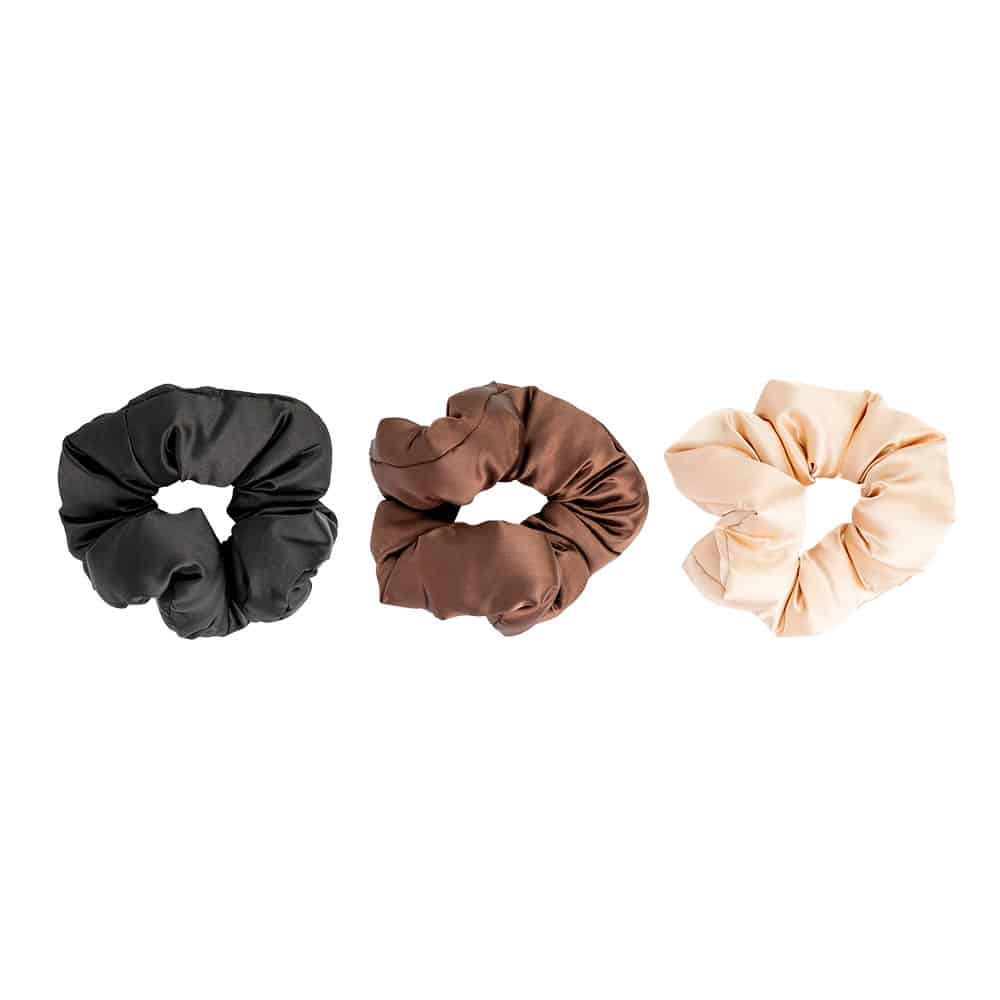 Brushworks Large Classic Cloud Scrunchies – 3 Pack - image 6