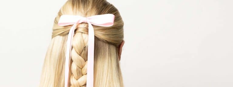 Brushworks Satin Hair Bow Duo Pink featured image