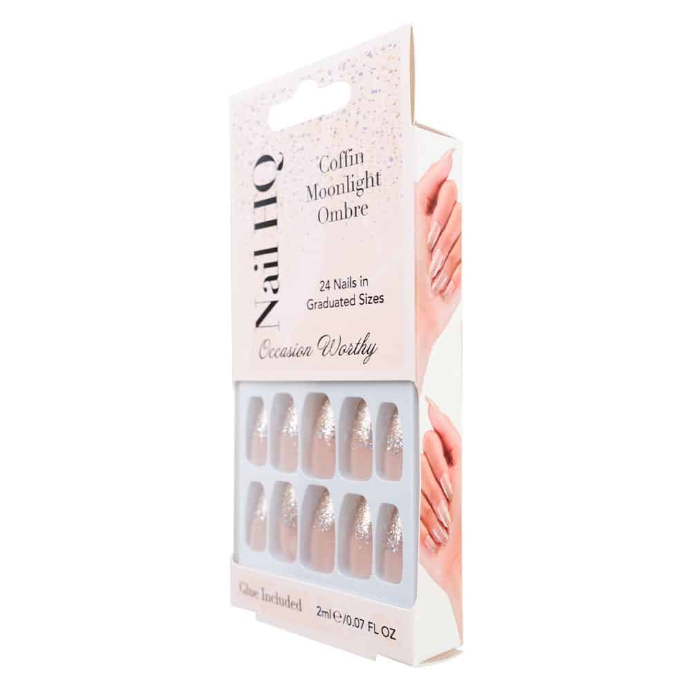 Nail HQ Coffin Moonlight Ombre Nails (24 Pieces) - image 4