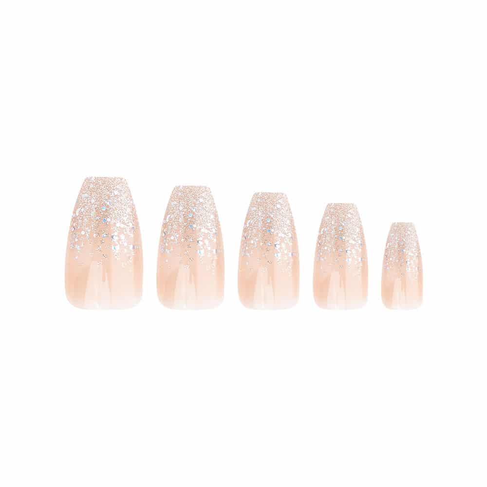 Nail HQ Coffin Starlight Ombre Nails (24 Pieces) - image 5
