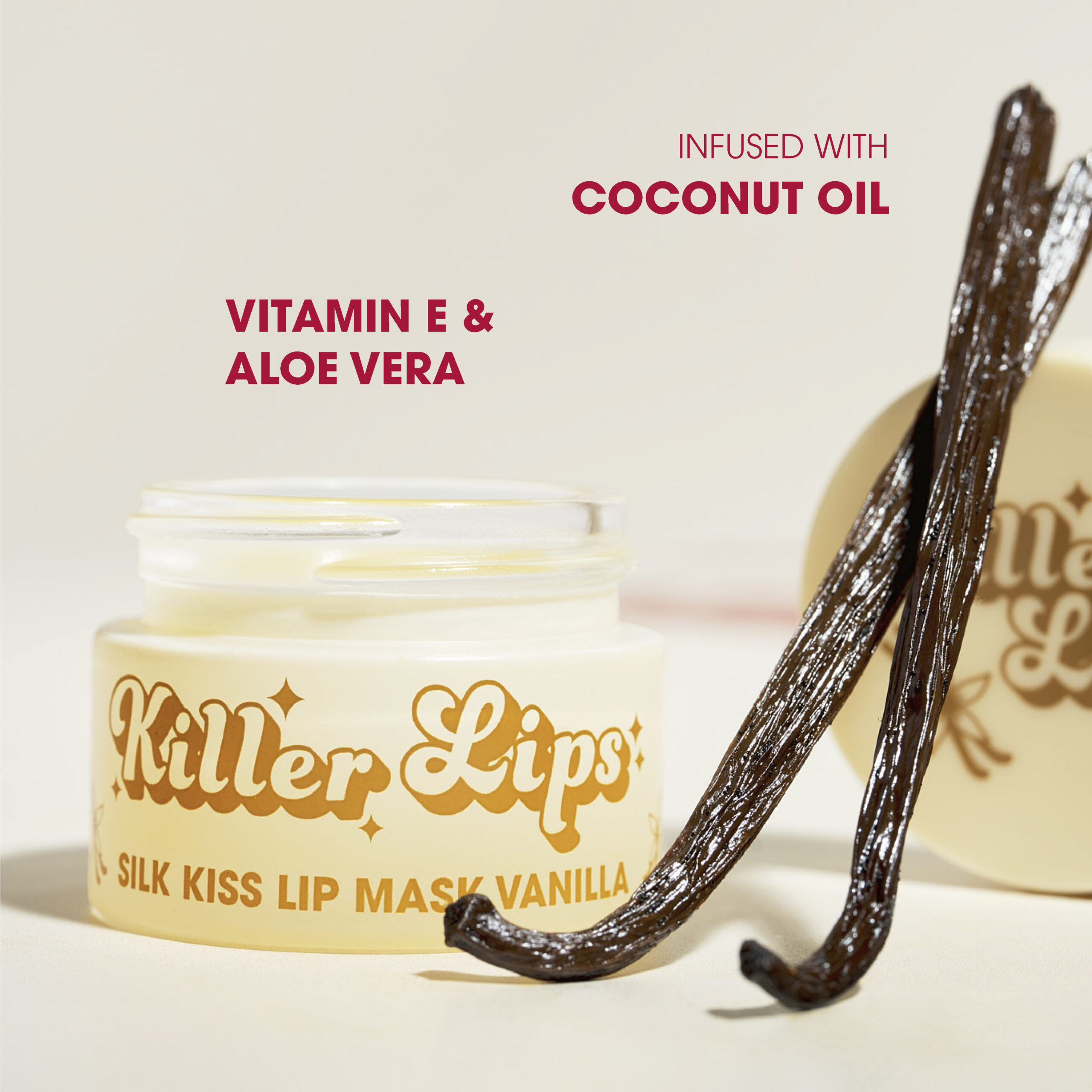 Killer Lips Silk Kiss Lip Mask – Vanilla - image 3