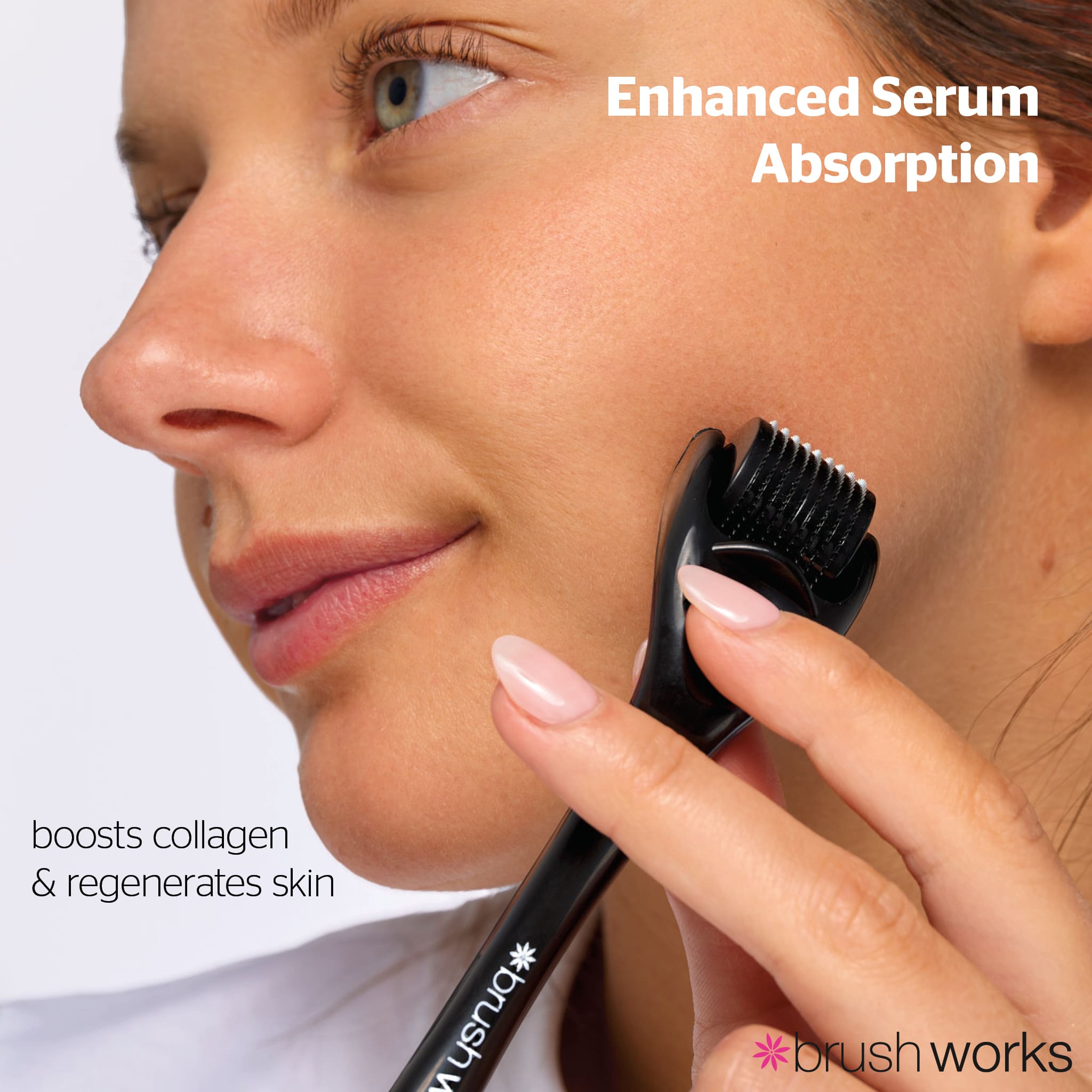 Brushworks Micro Needle Derma Roller mm Marketplace Assets ()