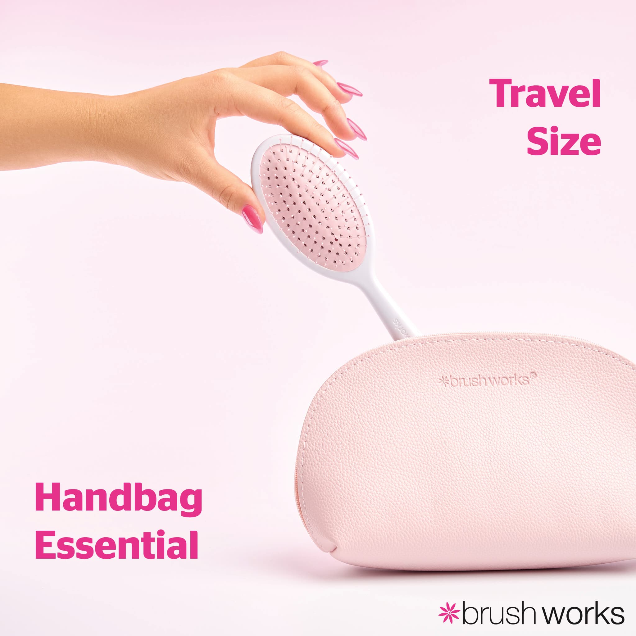 Brushworks Travel Detangling Hair Brush - image 4