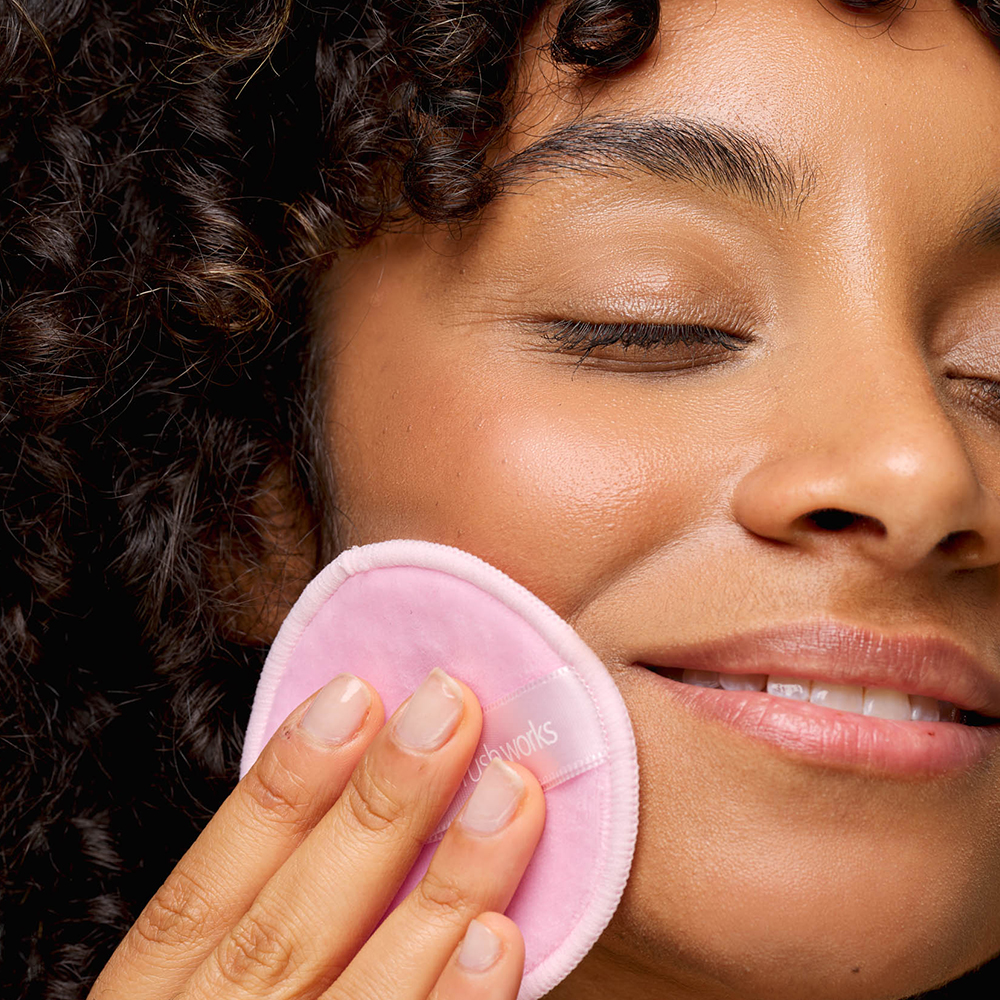 Brushworks Reusable Microfibre Cleansing Pads MS()
