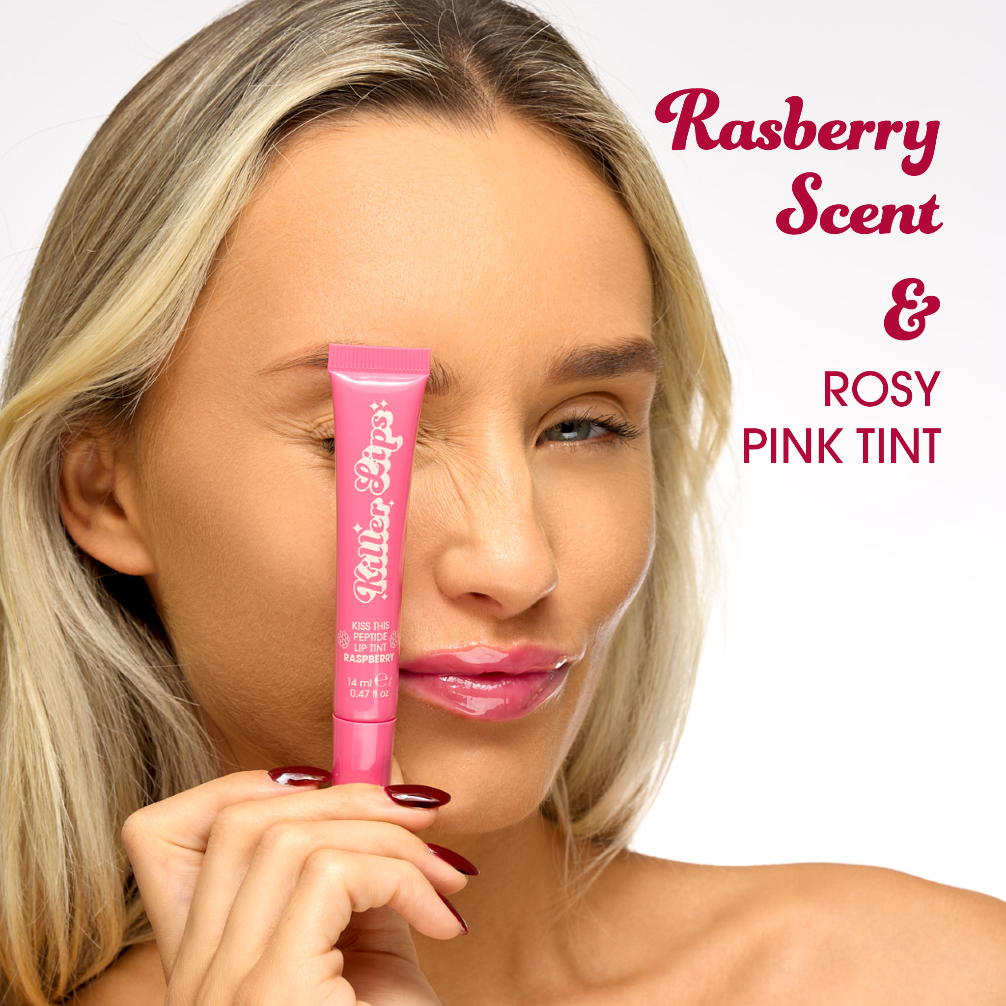 Killer Lips Kiss This Peptide Lip Tint – Raspberry - image 6