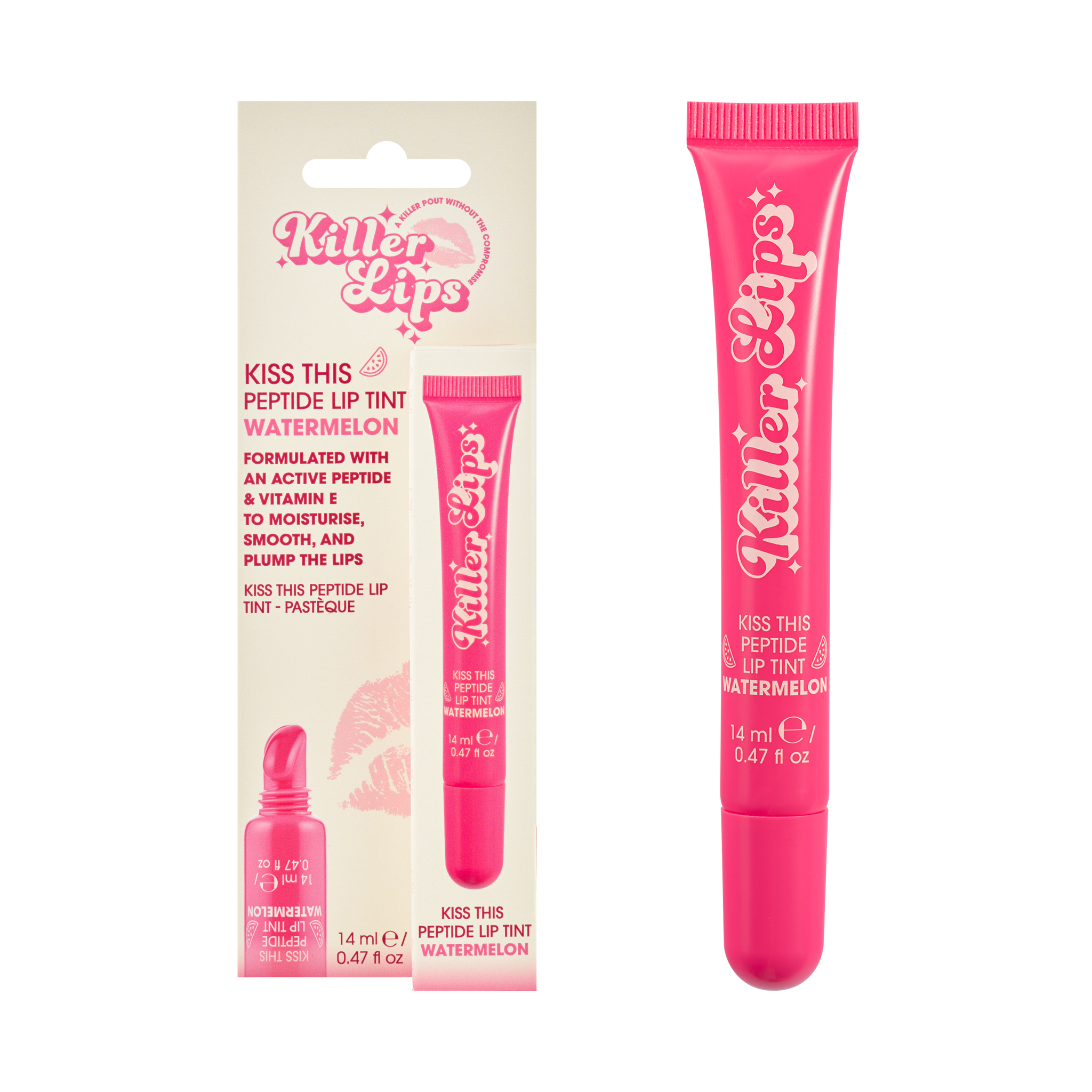 Killer Lips Kiss This Peptide Lip Tint – Watermelon