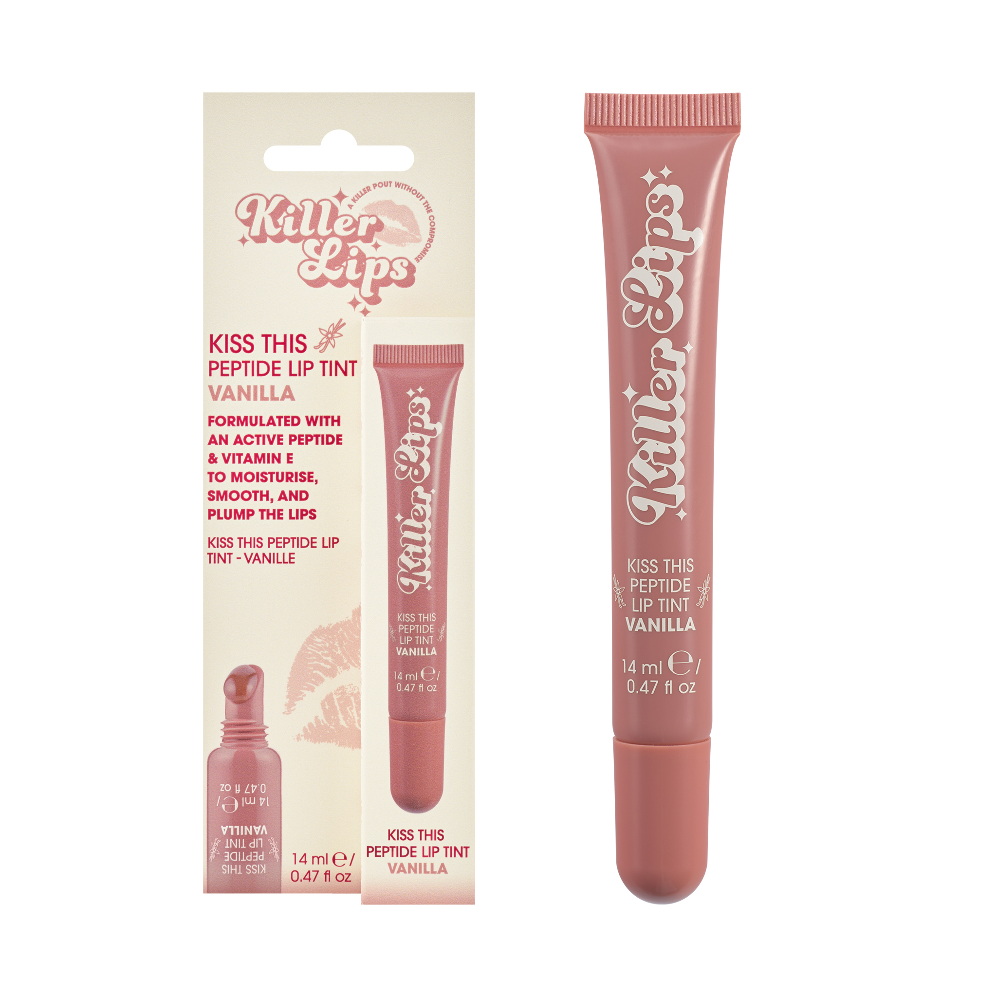 Killer Lips Kiss This Peptide Lip Tint – Vanilla