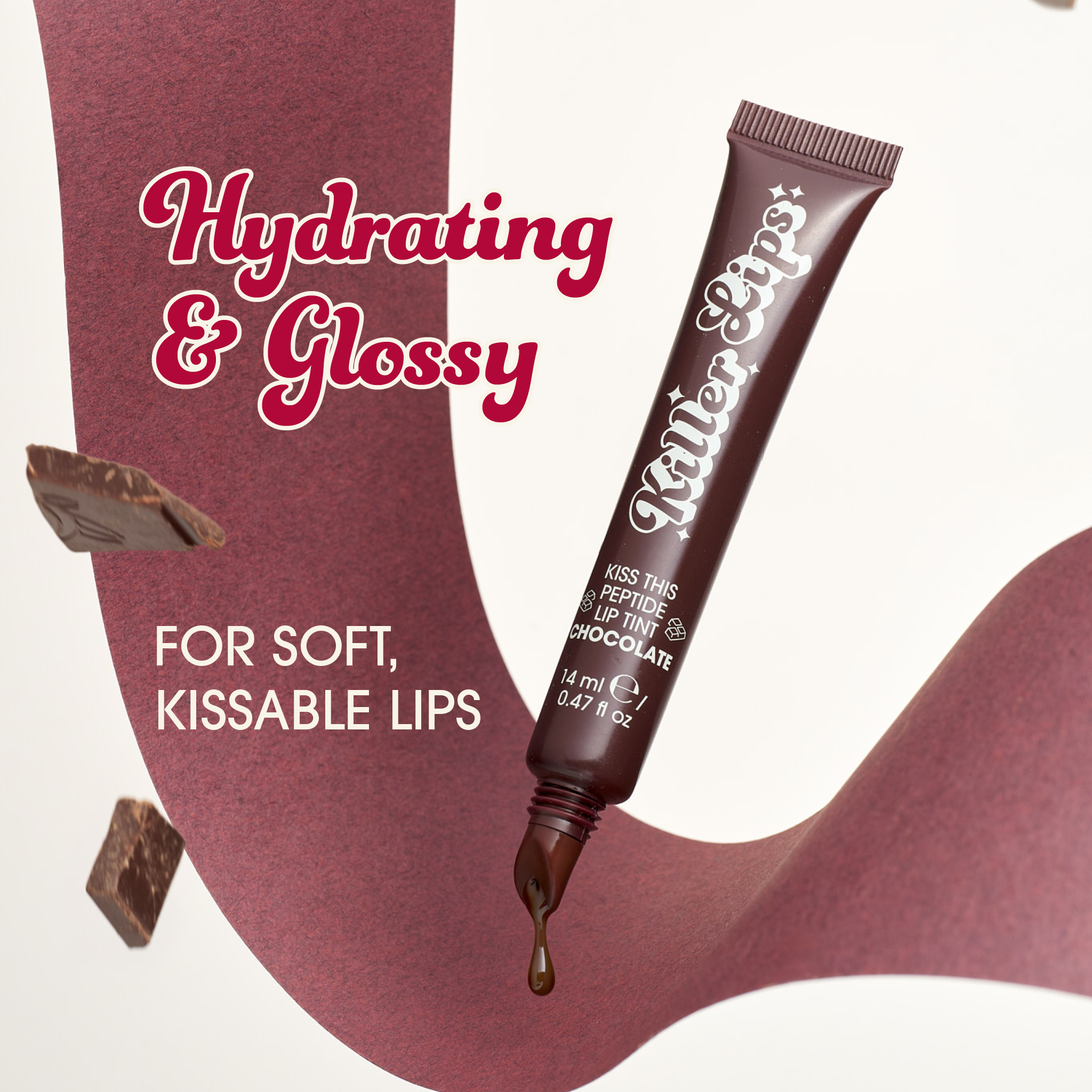 Killer Lips Kiss This Peptide Lip Tint – Chocolate - image 3